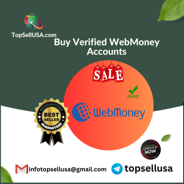 Buy WebMoney Accounts